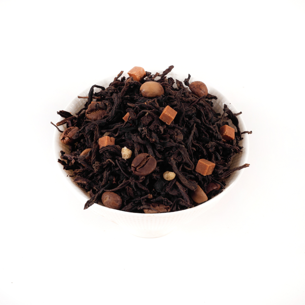 7779D Чай черный ароматизированный ЭЛИТНАЯ коллекция "Пуэр с кофе"