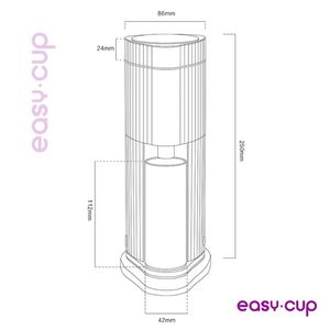 Размеры кофемолки Easy-Cup