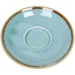 Кофейная пара керамическая «Tiffany Blue» (кружка 80мл+блюдце)