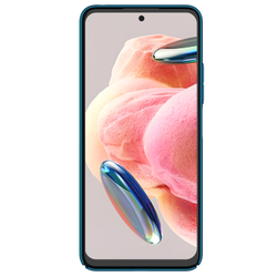 Жесткий чехол синего цвета (Peacock Blue) от Nillkin для Xiaomi Redmi Note 12 4G, серия Super Frosted Shield