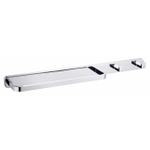 Кольцо для полотенец с 2 крючками WONZON & WOGHAND, Хром (WW-9561)