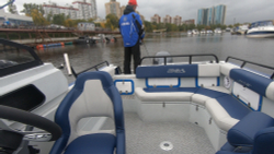 Алюминиевый катер BERKUT Active DC