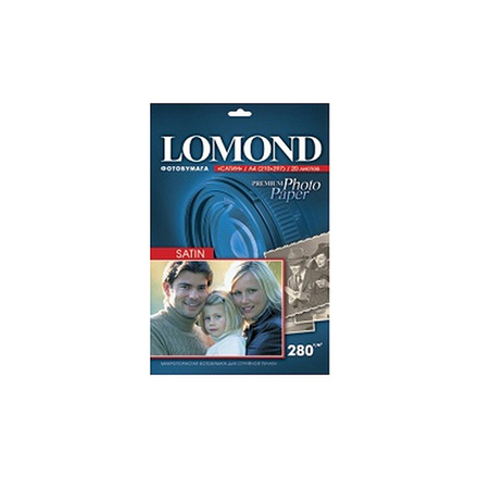 1106200 Lomond бумага А4 20л 270 г/м2 односторонняя Warm Satin (сатин)