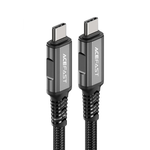 C1-09 USB-C to USB-C aluminum alloy audio/video transmission full-featured data cable