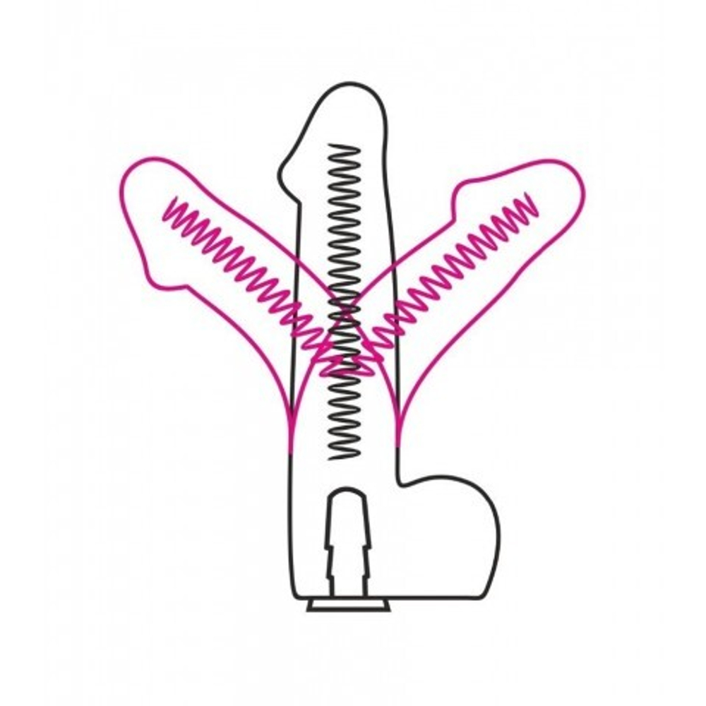 Фаллоимитатор Lovetoy F&F Best Cock 7 (16,5×4,2 см) на присоске