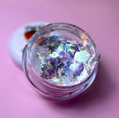 Zoo Nail Art Хлопья Юки радужные 1800, 0,2гр