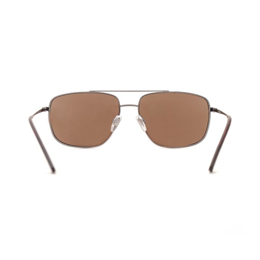 Солнцезащитные очки Megapolis 716 Brown пилот стальные