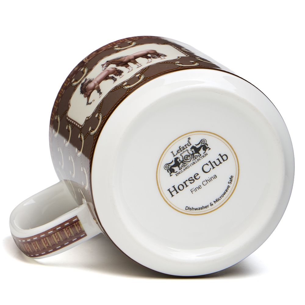 КРУЖКА LEFARD "HORSE CLUB" 400 МЛ (КОР=48ШТ.)