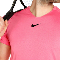Мужское теннисное поло Nike Dri-Fit Advantage Dri Fit T-Shirt Men - Pink