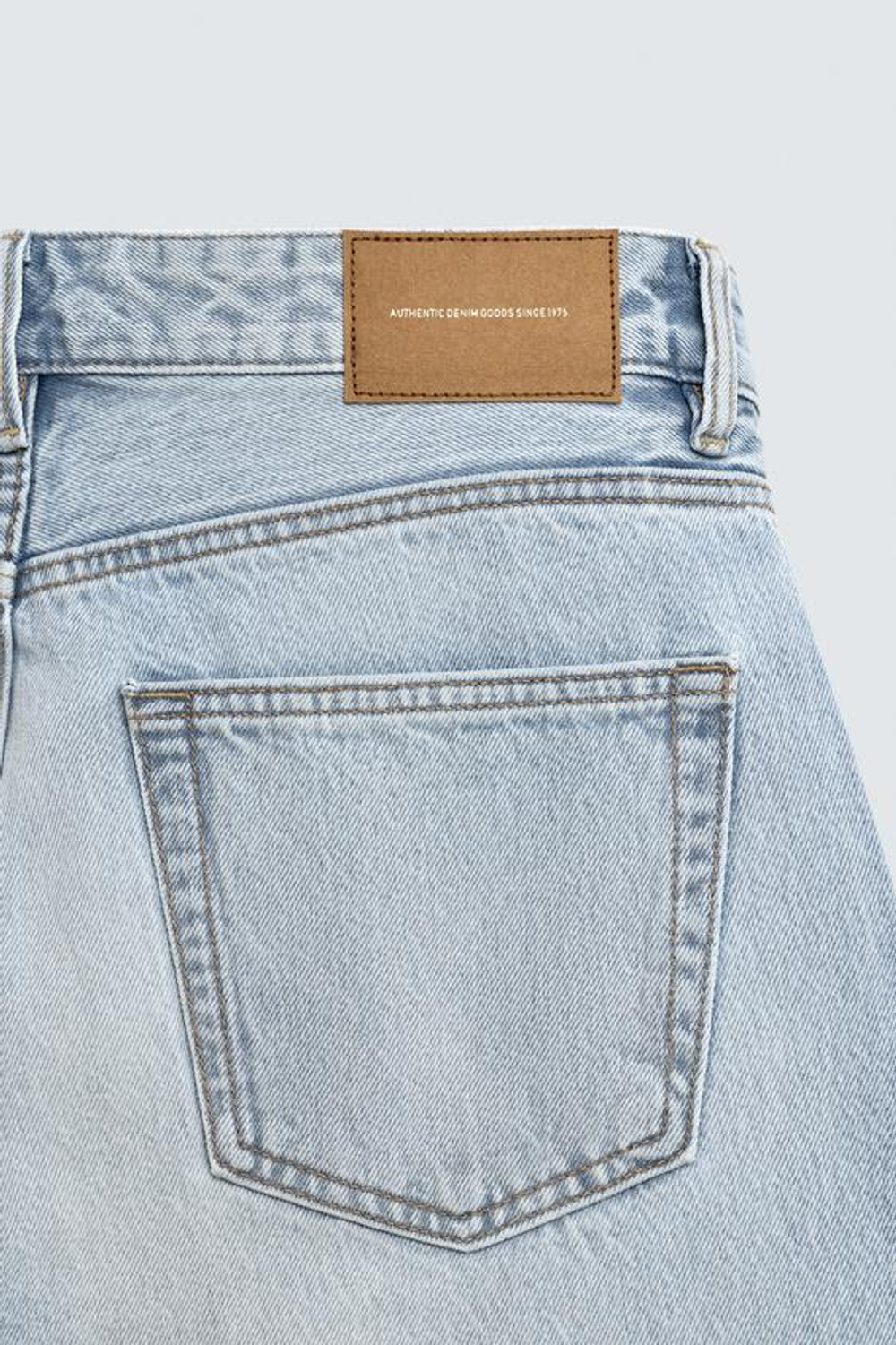 ZARA ДЖИНСЫ REGULAR FIT, ГОЛУБОЙ