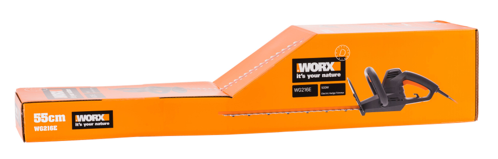 Кусторез электрический WORX WG216E 55 см 500 Вт