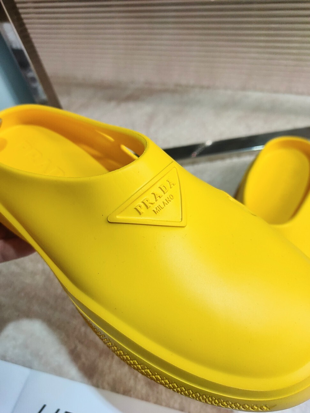 Prada Foam Rubber Mules