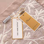 Комплект постельного белья на резинке Сатин Aurora Veil/Вуаль Авроры с Покрывалом AVR007