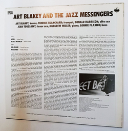 Винтажная виниловая пластинка LP Art Blakey and The Jazz Messengers Live At Sweet Basil (Japan 1985)