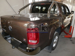 Фаркоп оцинкованный Galia V076A для Volkswagen Amarok 2010-(паспорт и сертификат в комплекте)(без электрики)