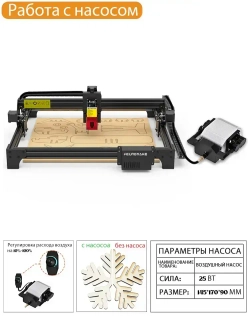 FEUNGSAKE станок для лазерной гравировки и резки,Фрезерный станок по дереву с ЧПУ лазерный гравер по металлу