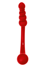 Двусторонний вибратор Black Red by Toyfa красный 35 см