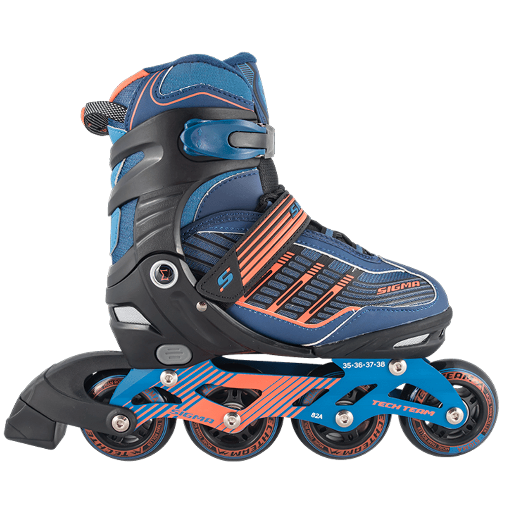 Рол.коньки Sigma р.31-34 (S) синий