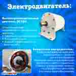 Электрическая бамперная лодка «Манго Красный» на часовом механизме