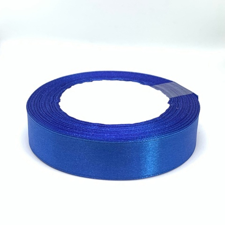 Лента атласная 2см*23м (синяя)