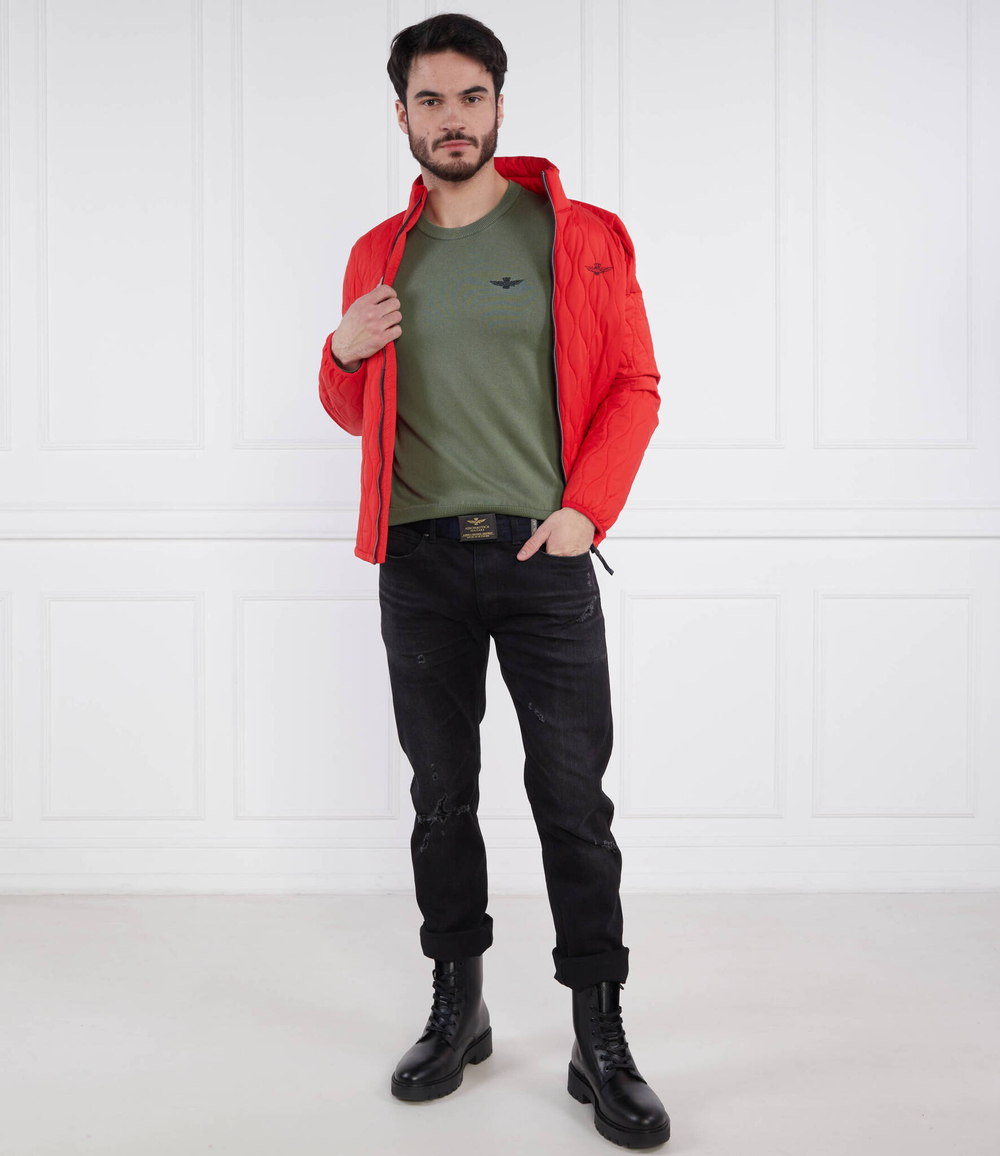 Свитер Aeronautica Militare - зеленый(MA1424L494)