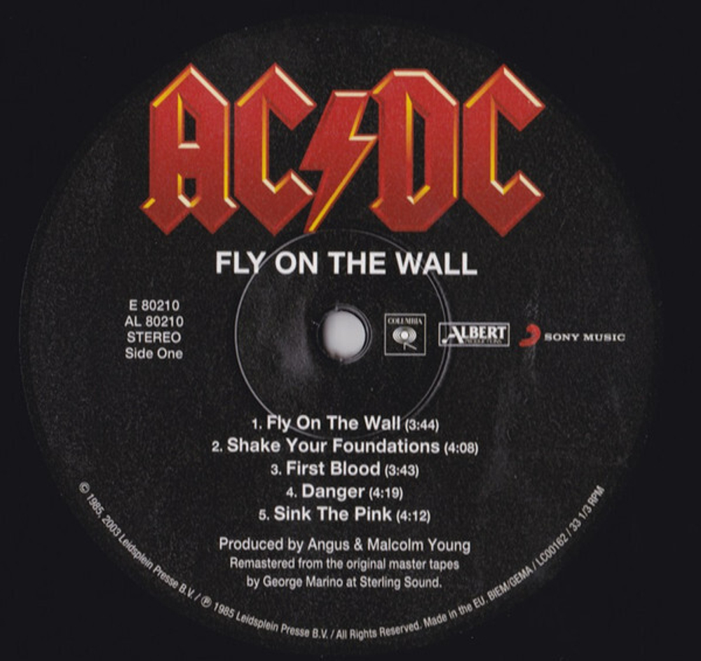 AC/DC / Fly On The Wall (LP)