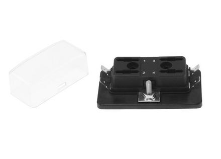 Панель на 4 предохранителя ATP/ATC/ATO с крышкой