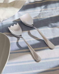 Alessi - Ложки для салата Nuovo Milano / артикул   5180/14  / GTIN 8003299018505