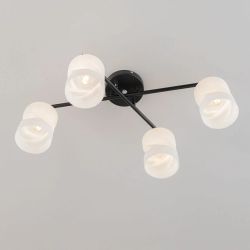 Citilux Нильс CL132145 Люстра потолочная Чёрная