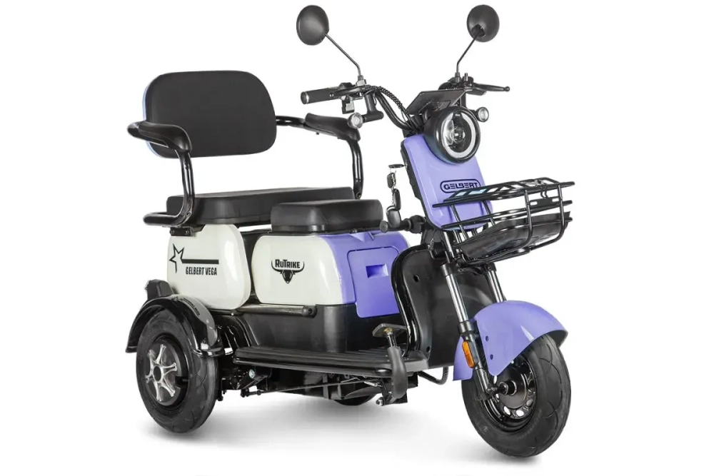 Электротрицикл Gelbert Vega 48V/60V 600Вт