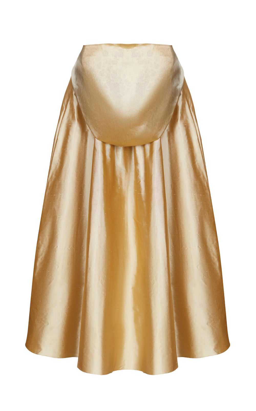 Накидка с бантом из шелка