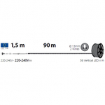 Светильник веревочный Lotti 00919 3240 LED 1,5+90 м со стартовым шнуром