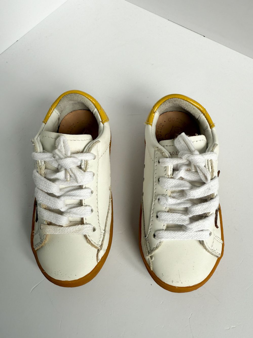 Кожаные кеды Golden Goose & Bonpoint, 22