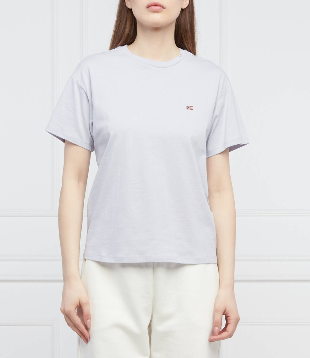 футболка salis Napapijri - лавандовый(NP0A4FSL)