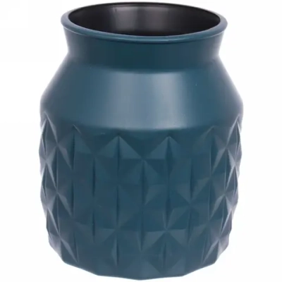 Ваза из пластика «Marlen-Элли» 0,8л 12,5*9,5см цвет синий