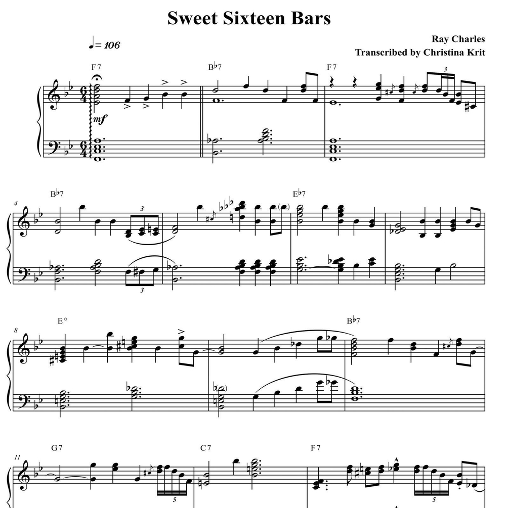 Sweet Sixteen Bars