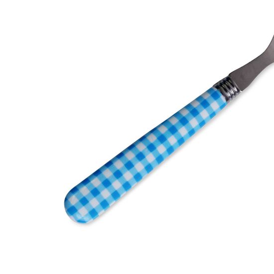 Набор столовых приборов 24 пр. Kamille KM-5242 с пластиковыми ручками на подставке