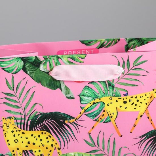 Пакет ламинированный вертикальный «Гепард», MS 18 × 23 × 10 см   4725114