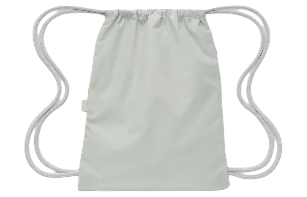 Nike Heritage Polyester Backpack Regular Unisex Light Silver & Iridescent