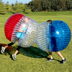 Бампербол «Прозрачно-синий», ТПУ, диаметр 1.5 м