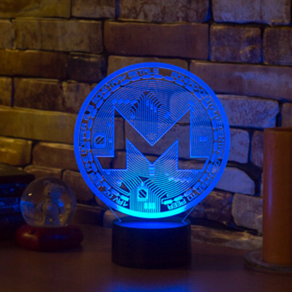 3Д-светильник "Monero" (Монеро)