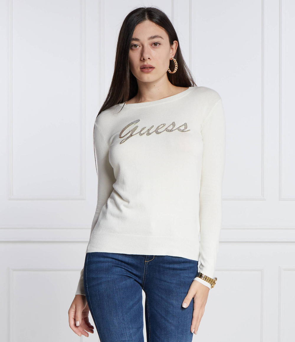Блузка GUESS - белый(W3BR22 Z2NQ2)