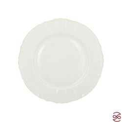 Блюдо круглое Bernadotte Белый узор 30 см