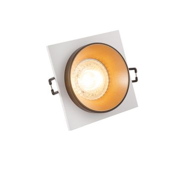 Встраиваемый светильник 1*GU10 DK2402-GD черный Denkirs