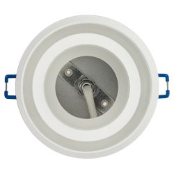 Светильник встраиваемый ЭРА DK114 WH под лампу GX53 поворотный белый