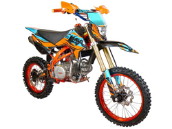 Питбайк KAYO EVOLUTION YX140EM 17/14 KRZ (механ. сцепл., эл. стартер 2022 г.)