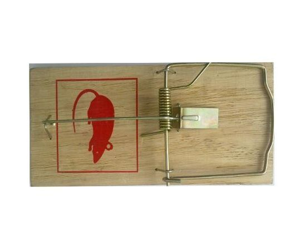 Крысоловка дерев. Mr Mouse 1шт, 17.5*8см, арт.М-069