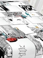 Пододеяльник 1,5 спальный "Аниме" СОНиЯ подростковый