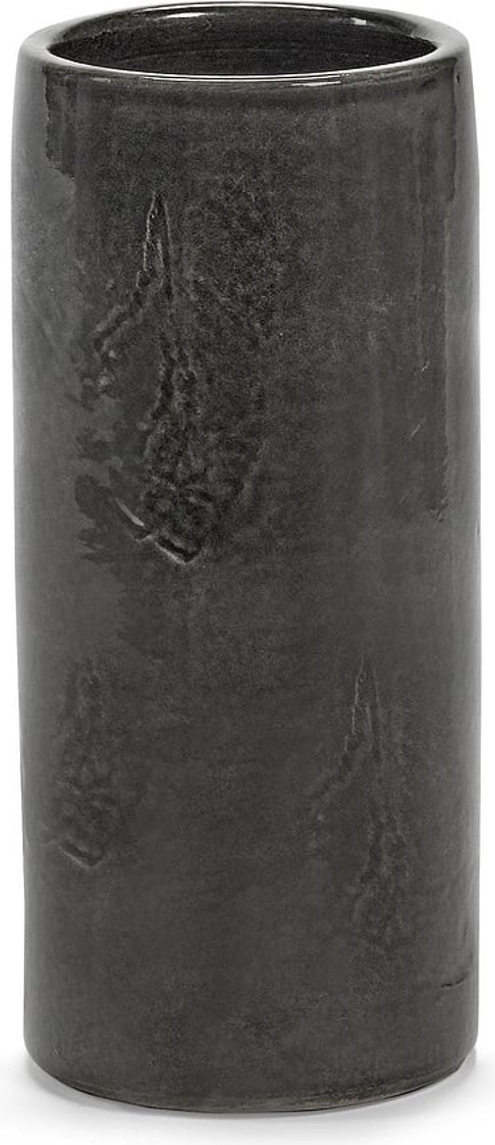 Кашпо Serax Vaso, керамика, 11 см, серое