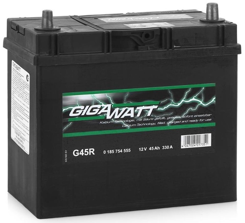 GIGAWATT Asia 6CT- 45 аккумулятор